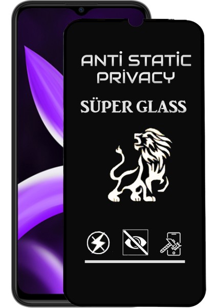 Caseworld Omix X5 Tam Kaplayan Anti Statik Hayalet Süper Cam Ekran Koruyucu