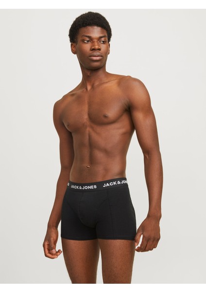 Jacanthony Trunks 3'lü Siyah Boxer 12171944