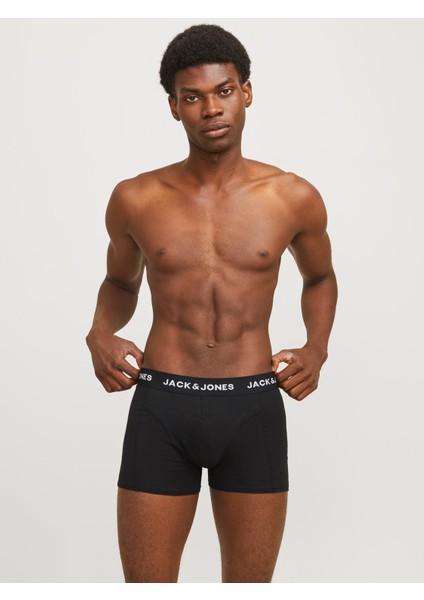 Jacanthony Trunks 3'lü Siyah Boxer 12171944