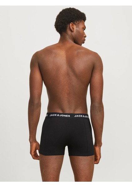 Jacanthony Trunks 3'lü Siyah Boxer 12171944