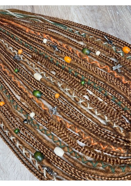 Rasta Mix Afrika Örgü Toka 36 Lı - Bakır fiyatları