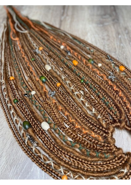 Rasta Mix Afrika Örgü Toka 36 Lı - Bakır modelleri