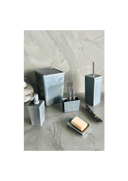 Biga Banyo Seti - Gri