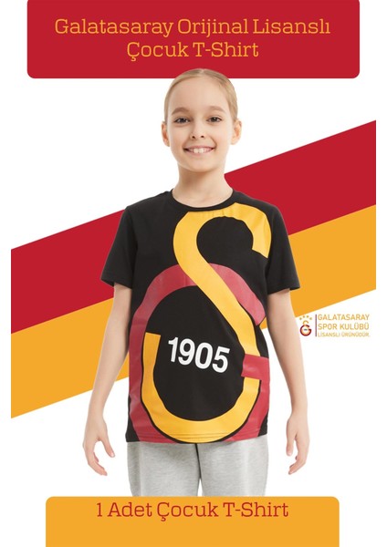 Orijinal Lisanslı Büyük Logo Çocuk T-Shirt + Bileklik Set Hediyelik Ahşap Kutulu fırsatları