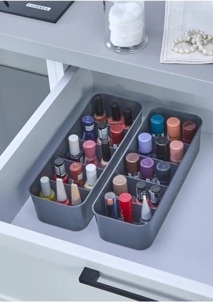 ( 3 Adet ) 5 Bölmeli Düzenleyici, Dolap-Çekmece Içi Organizer Saat,takı,iç Çamaşırı Düzenleyici modelleri