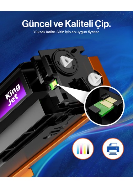 067 / CRG-067 Set Paket - Canon Uyumlu Muadil Toner