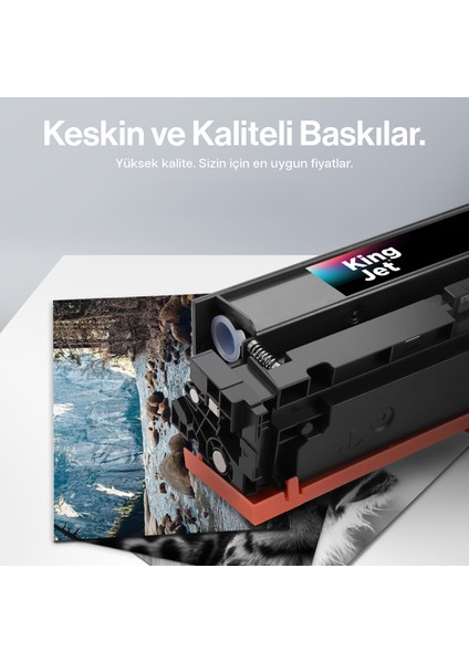 067 / CRG-067 Set Paket - Canon Uyumlu Muadil Toner