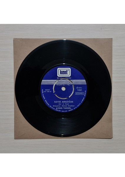 - Sevgiye Özlem - Neydi Aradığım - 1975 - Dönem Baskı Plak - 45LIK - Kırkbeşlik fiyatları