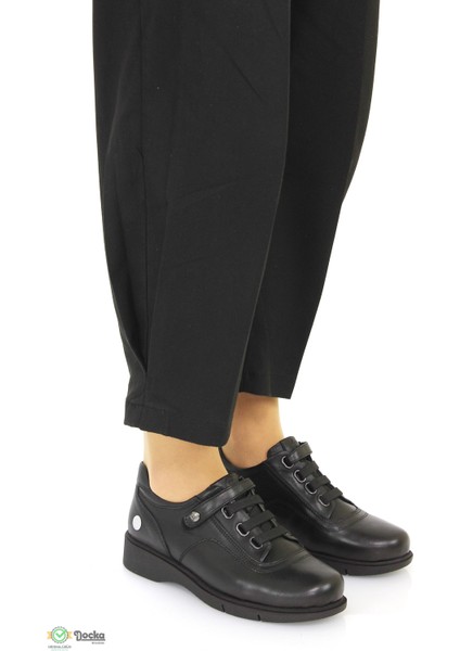 Kadın Ortopedik Deri Cırtlı Mevsimlik Ayakkabı M26YA3620 fiyatları