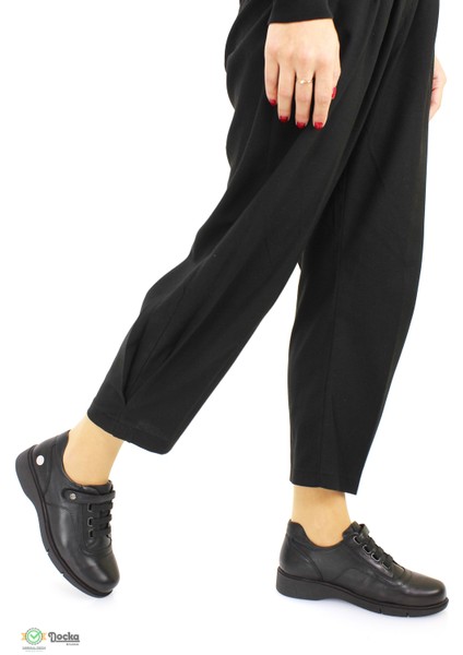 Kadın Ortopedik Deri Cırtlı Mevsimlik Ayakkabı M26YA3620 modelleri