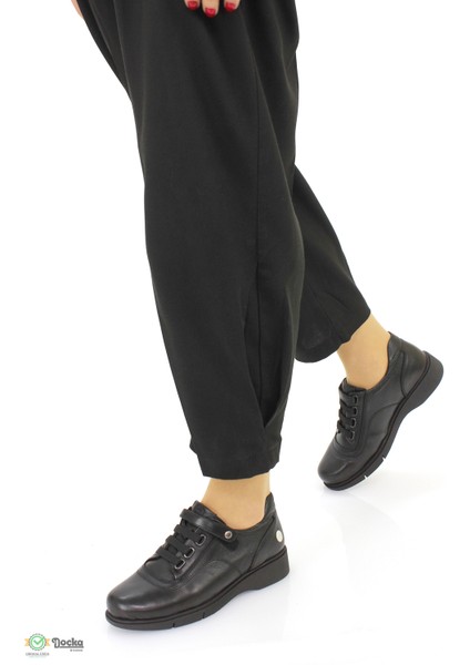 Kadın Ortopedik Deri Cırtlı Mevsimlik Ayakkabı M26YA3620 fırsatları