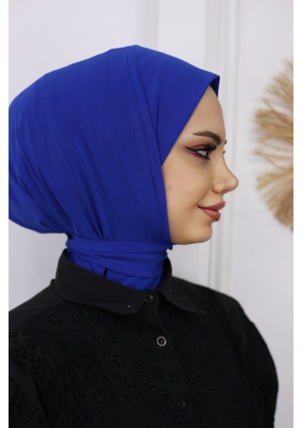 Çıtçıtlı Hazır Pratik Hijab Günlük ve Havuz Bone