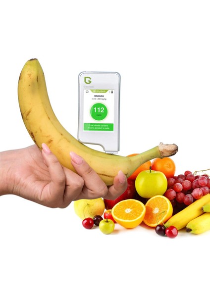 Nitrat Ölçüm Cihazı (Meyve, Sebze, Et ve Balıkda Nitrat ve Kimyasal Seviye Ölçer)