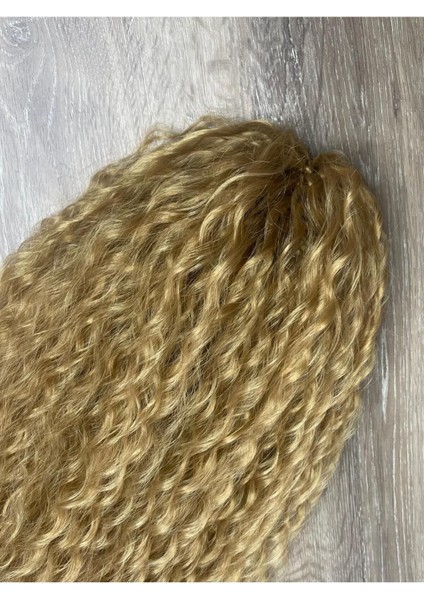 Rus Afro Dalgası Mandallı At Kuyruğu Saç Tokası - Karamel indirimleri