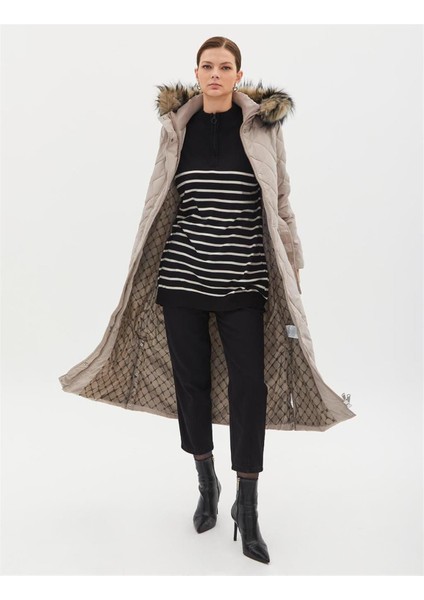 Ka-A23-27003 Kayra Kaz Tüyü Mont modelleri