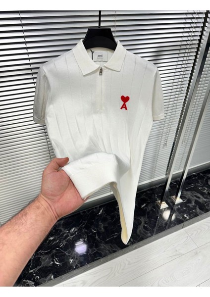 Ami Erkek Yakalı T-Shirt