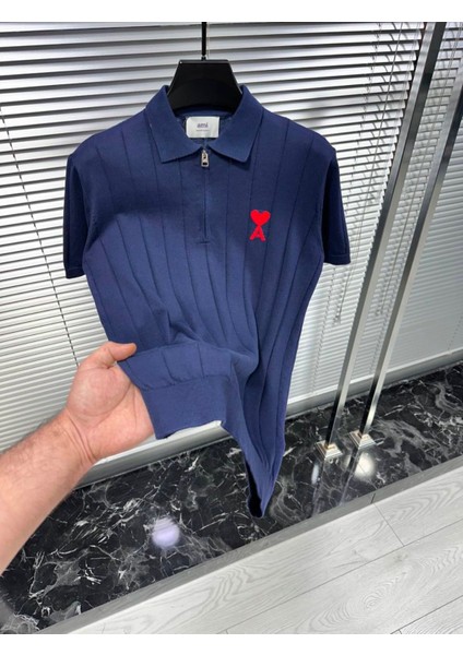 Ami Erkek Yakalı T-Shirt