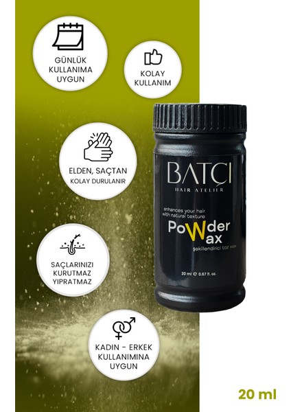 Saç Şekillendirici Toz Pudra Wax fiyatları