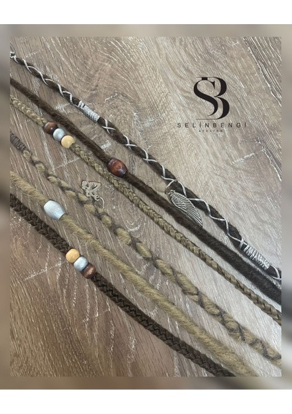 6 Lı Rasta Mix Afrika Örgü Çıt Çıt Toka - Koyu Kumral & Açık Küllü Kumral fiyatları