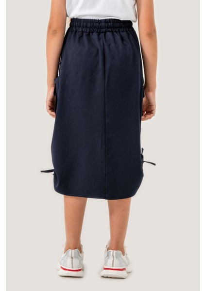 Kız Çocuk Yandan Büzgülü Etek 6201 fırsatları