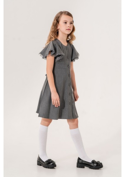Kız Çocuk Volanlı Elbise 6800 modelleri