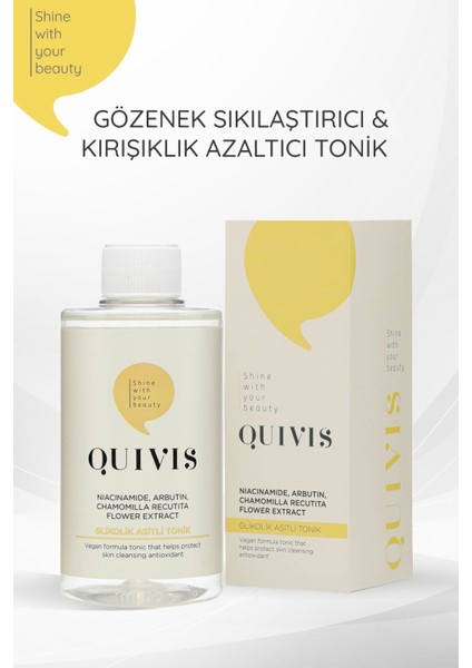 Yoğun Nem & Aydınlatıcı Cilt Bakım Seti | Glikolik Tonik & Hyaluronik Asit Serum fiyatları