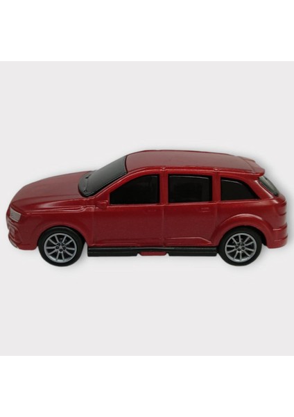 Çek Bırak Arabalar 10 cm - Kırmızı Hatchback