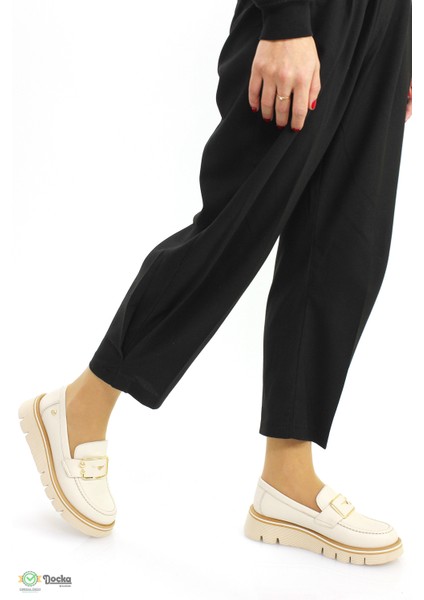 Kadın Deri Ortopedik Loafer Ayakkabı M26YA3760