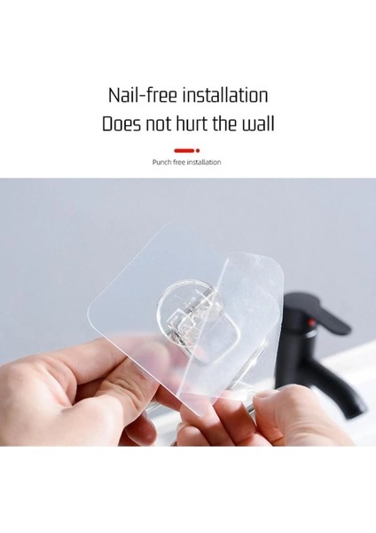 Yapışkanlı Siyah Fön Makinesi Askısı Saç Kurutma Makinesi Tutacağı