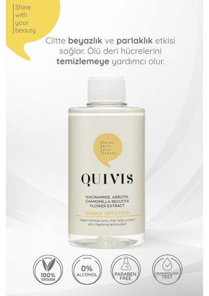 Aydınlatıcı & Arındırıcı Cilt Bakım Seti | Glikolik Tonik & C Vitamini Serum fırsatları