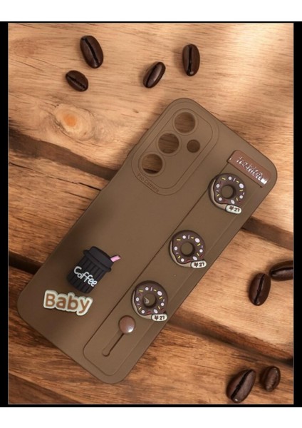 Samsung A25 Kabartma Desenli Stantlı Silikon Kılıf