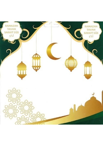 5'li Sarkıt Ramazan Süsü