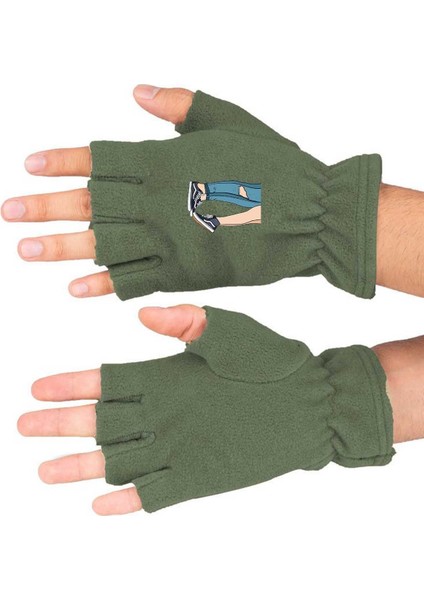 Aşk Polar Kesik Eldiven BLL4763