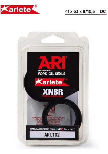 Ariete ARI.102 2011-2016 Suzuki Gsr 750 Uyumlu Ön Amortisör Yağ Keçesi