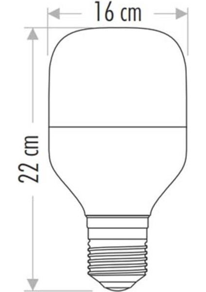 65W LED Ampul Beyaz Cat CT-4328B