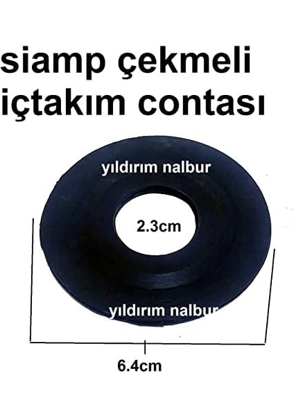 Içtakım Contası Çekmeli İç Takımlar İçin Rezervuar Conta