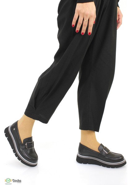 Kadın Deri Ortopedik Loafer Ayakkabı M26YA3760 fiyatları