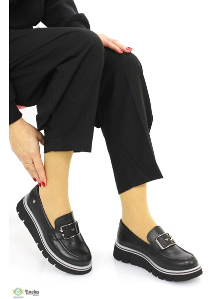 Kadın Deri Ortopedik Loafer Ayakkabı M26YA3760 modelleri