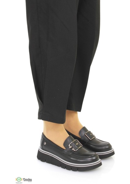 Kadın Deri Ortopedik Loafer Ayakkabı M26YA3760 indirimleri