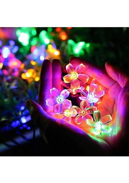 Solar Güneş Enerjili Çiçek Papatya LED 8 Mod Renkli Dekorasyon Bahçe Teras Aydınlatması fiyatları