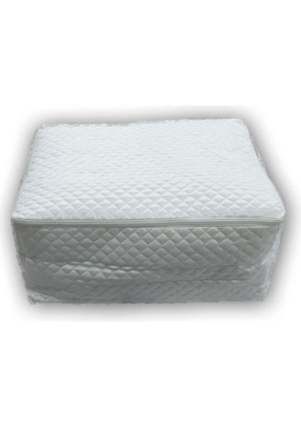 Pamuklu kapitone saten yastık 60x45 cm, beyaz, şık ve konforlu uyku aksesuarı fiyatları