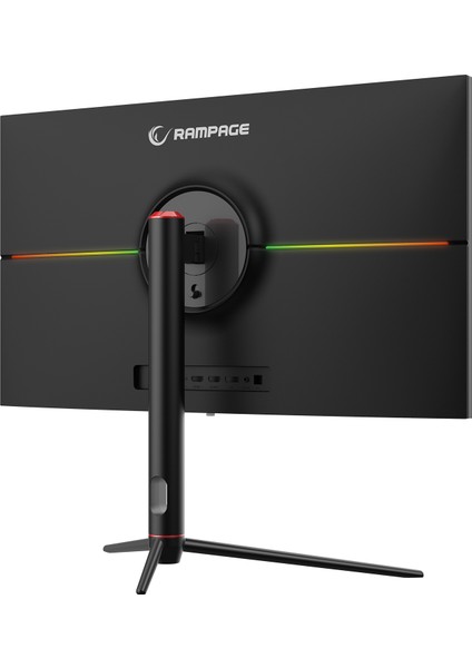 Glacier GL27R180Q 27 180Hz 1ms Auo IPS Qhd 2k Adaptivesync Rgb Pivot Siyah Flat Oyuncu Monitörü