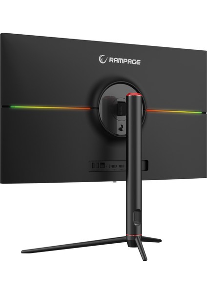 Glacier GL27R180Q 27 180Hz 1ms Auo IPS Qhd 2k Adaptivesync Rgb Pivot Siyah Flat Oyuncu Monitörü
