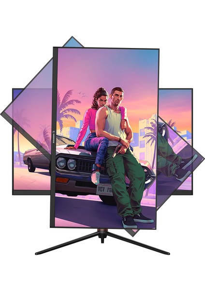 Glacier GL27R180Q 27 180Hz 1ms Auo IPS Qhd 2k Adaptivesync Rgb Pivot Siyah Flat Oyuncu Monitörü