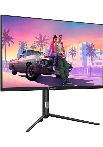 Glacier GL27R180Q 27 180Hz 1ms Auo IPS Qhd 2k Adaptivesync Rgb Pivot Siyah Flat Oyuncu Monitörü