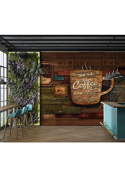 Modern Cafe Duvar Kağıdı, Otantik Cafe Duvar Posteri, Otantik Kahve Dükkanı indirimleri
