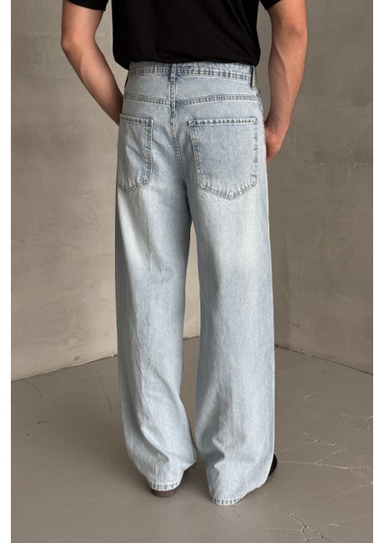 Erkek Ekstra Baggy Jean Pantolon modelleri