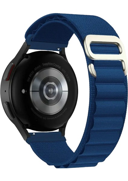 22 mm Universal Alpine Bant Kordon Akıllı Pimli Lacivert
