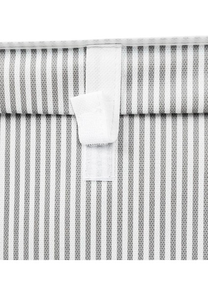 Gri Çok Amaçlı Mini Kutu, Şık ve Hafif, 40x30x26 cm, Kumaş Malzeme fırsatları