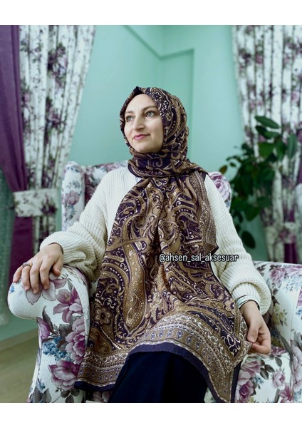 Desenli Premium Şal